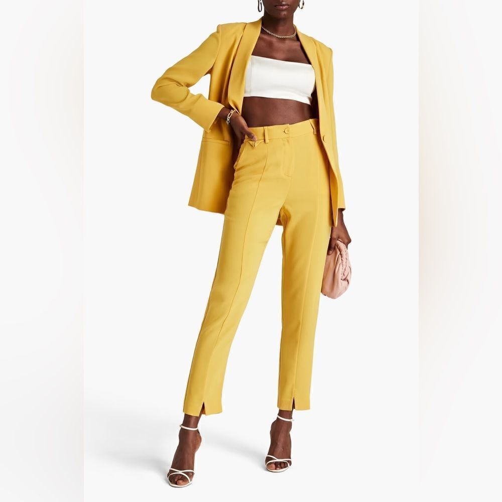 DVF DIANE VON FURSTENBERG Wilder Syllo crepe tapered pants